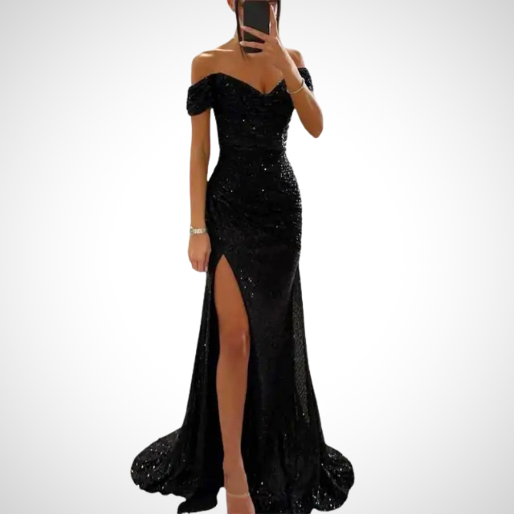 Lucinda Elegant Long Strapless Dress For Women With Fluid Silhouette And Timeless Charm