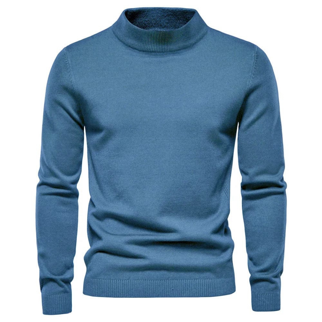 Warm winter turtleneck pullovers for men | Long sleeves