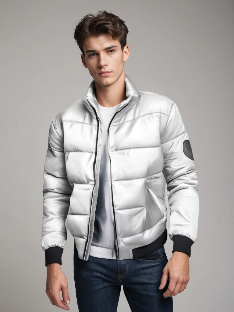 Carson Men's Lightweight Down Jacket Ultra Warm Stylish Functional Insulated Outerwear