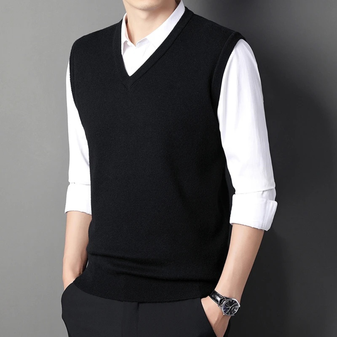 Harrison Solid Sweater Vest