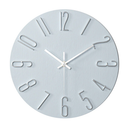 Noble Modern Wall Clock For Living Room Precision Timekeeping Minimalist Elegant Home Accent For Design Lovers
