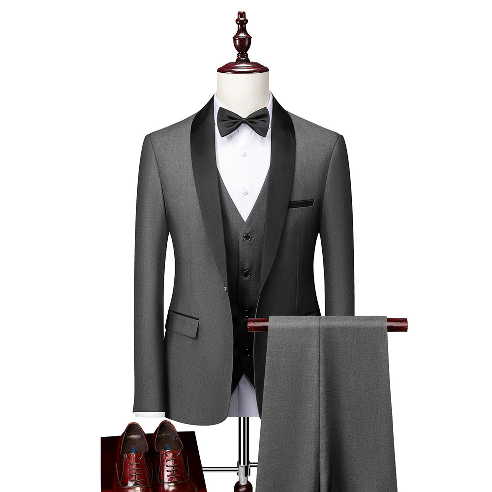 Viktor | Slim fit 3-piece suit set for men