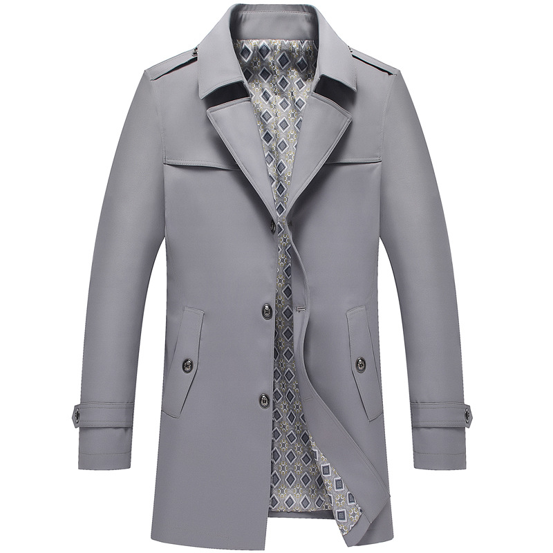 Maxi Winter Trench Coat For Men With Timeless Style And Premium Craftsmanship For Office And Travel