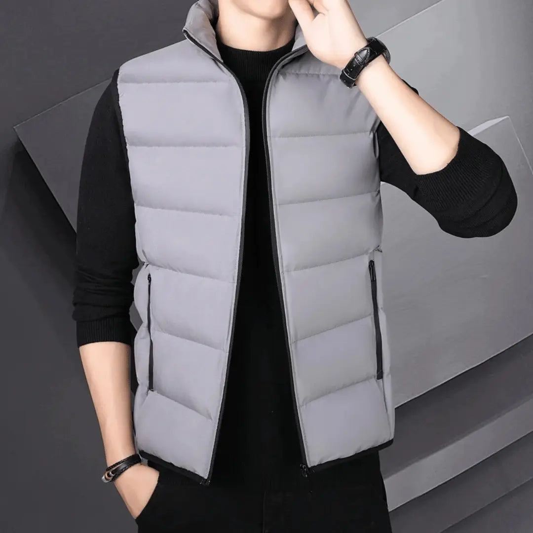 Waylynn Winston Men's Puffer Vest Lightweight Insulated Layering Jacket for All Weather