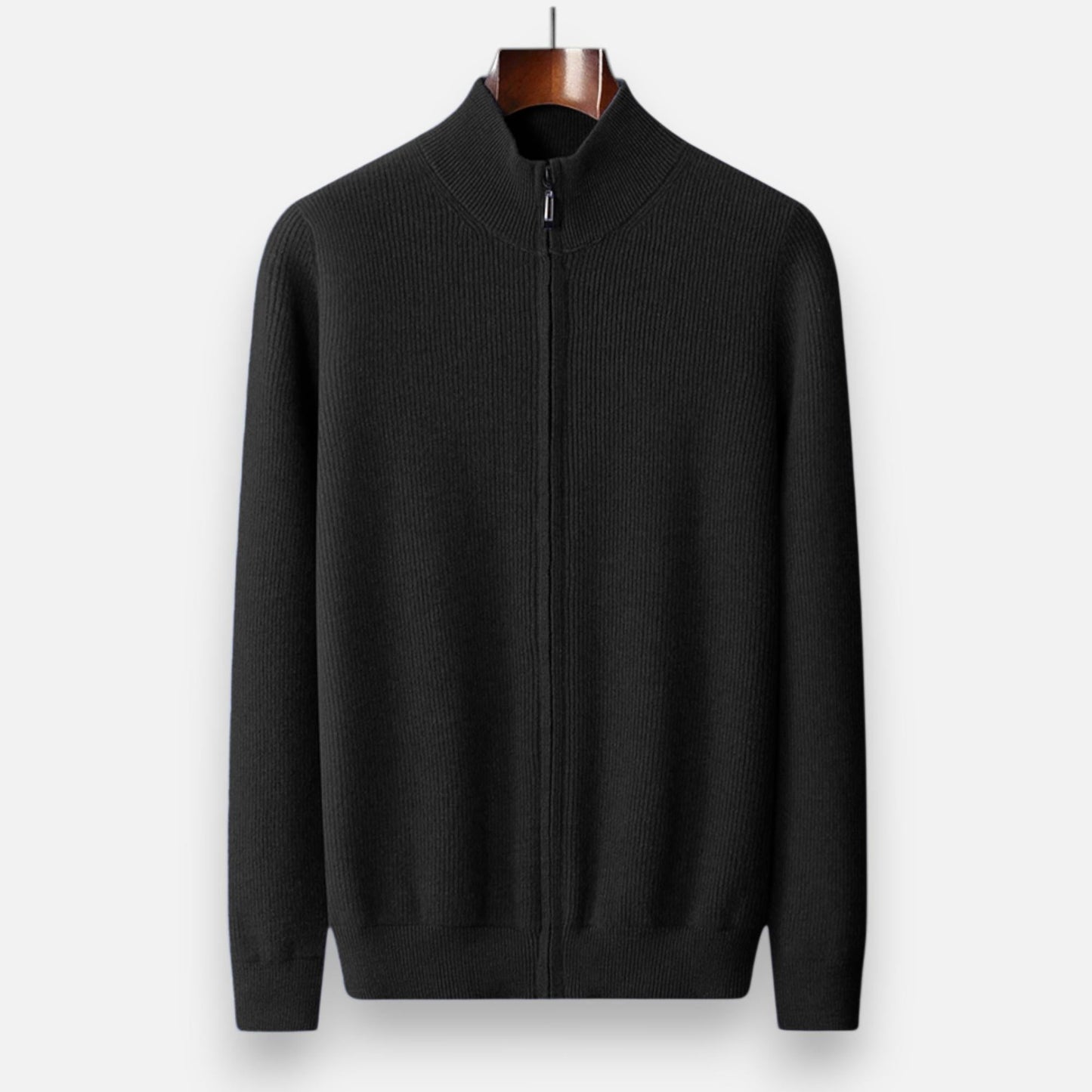 Ancient World | Men's Pure Wool Jacket with Stand-up Collar