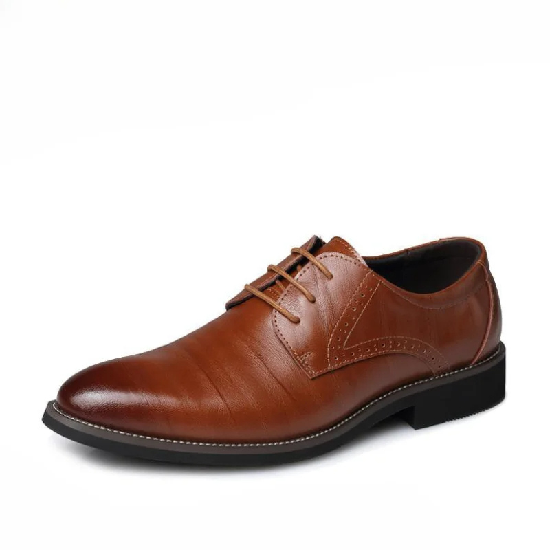 Smart Vegan Leather Oxford Shoes
