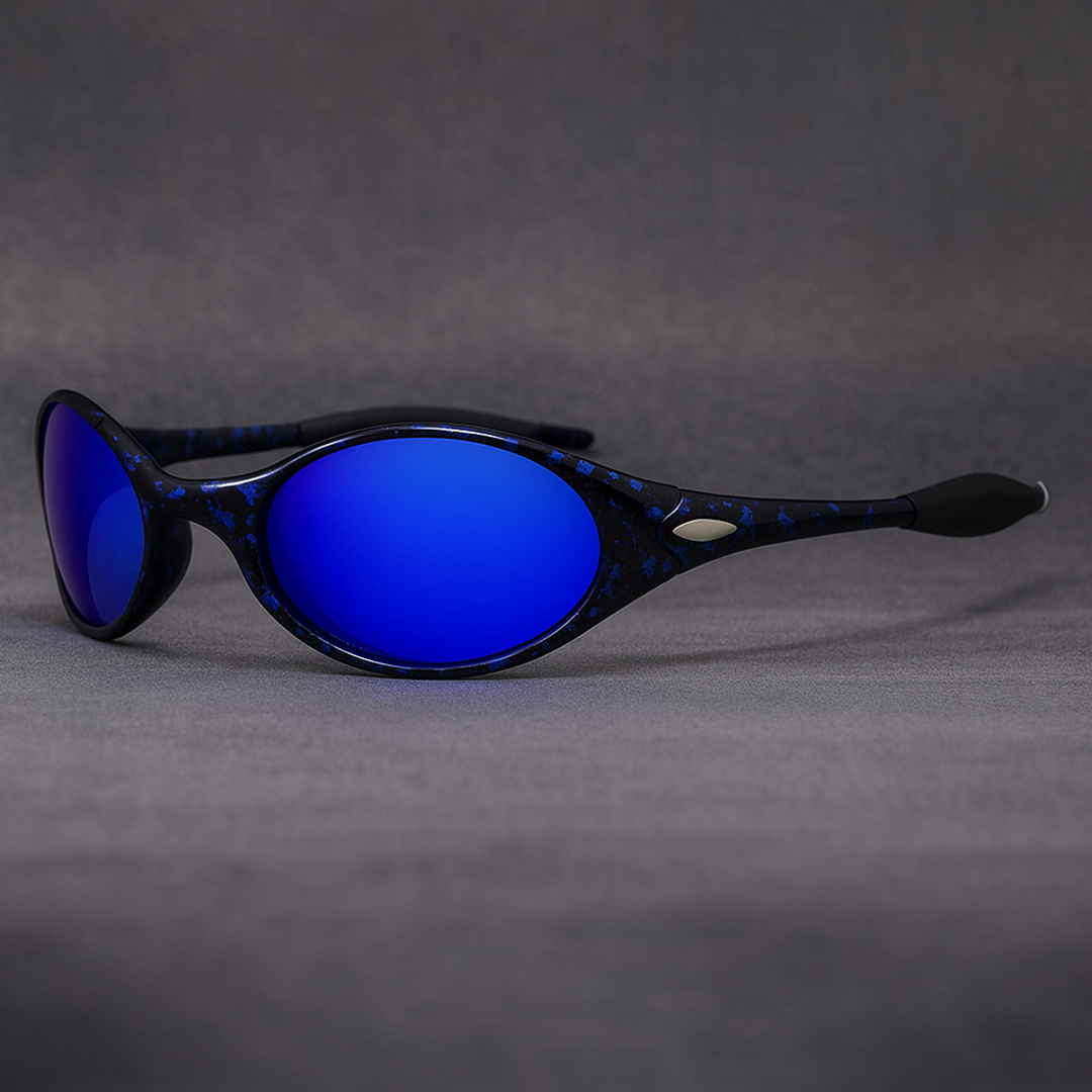 TrendAura Offset Polarized Sunglasses UV400 Protection Lightweight Outdoor Glasses for Men and Women