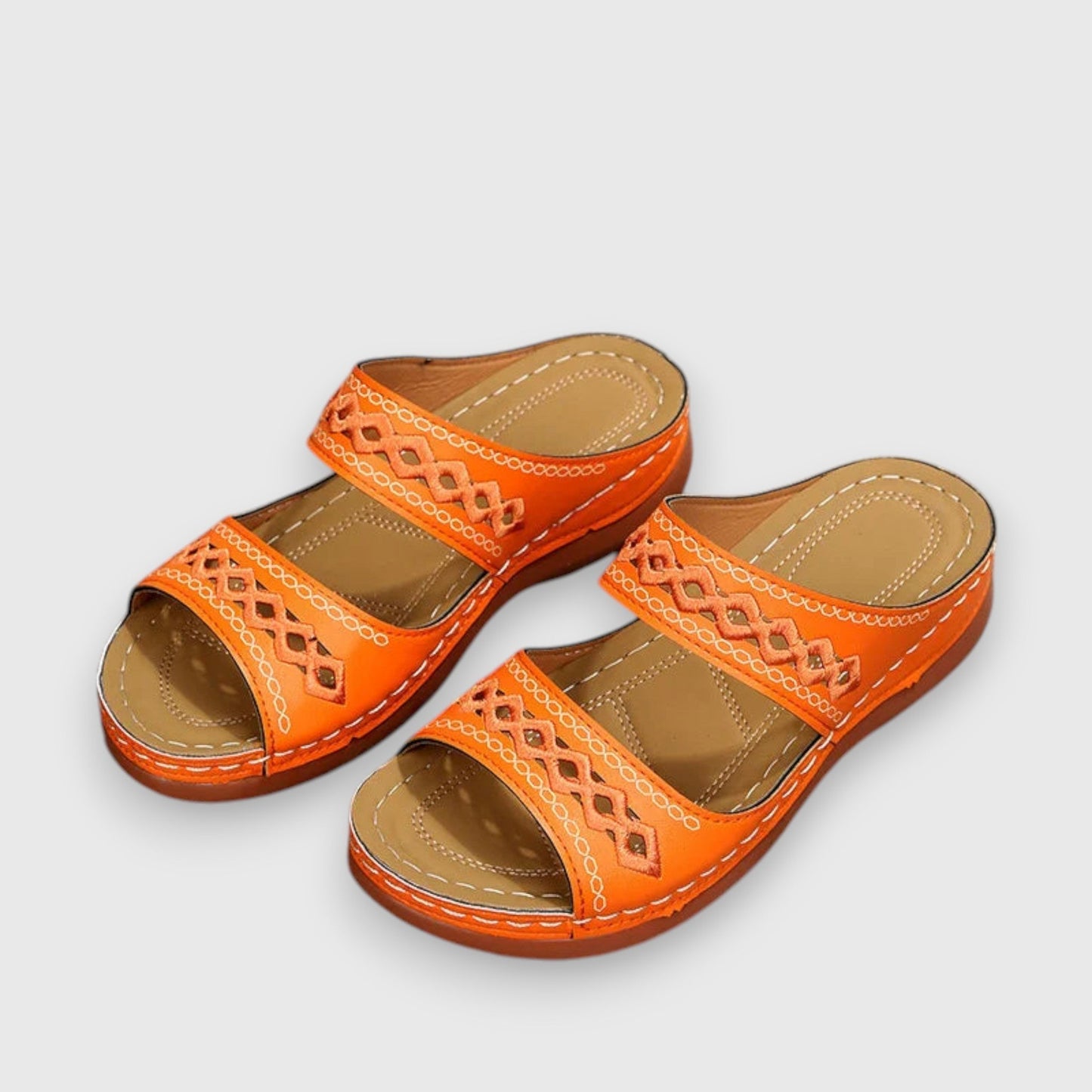 Women's Sandals with Wide Fit and Adjustable Straps