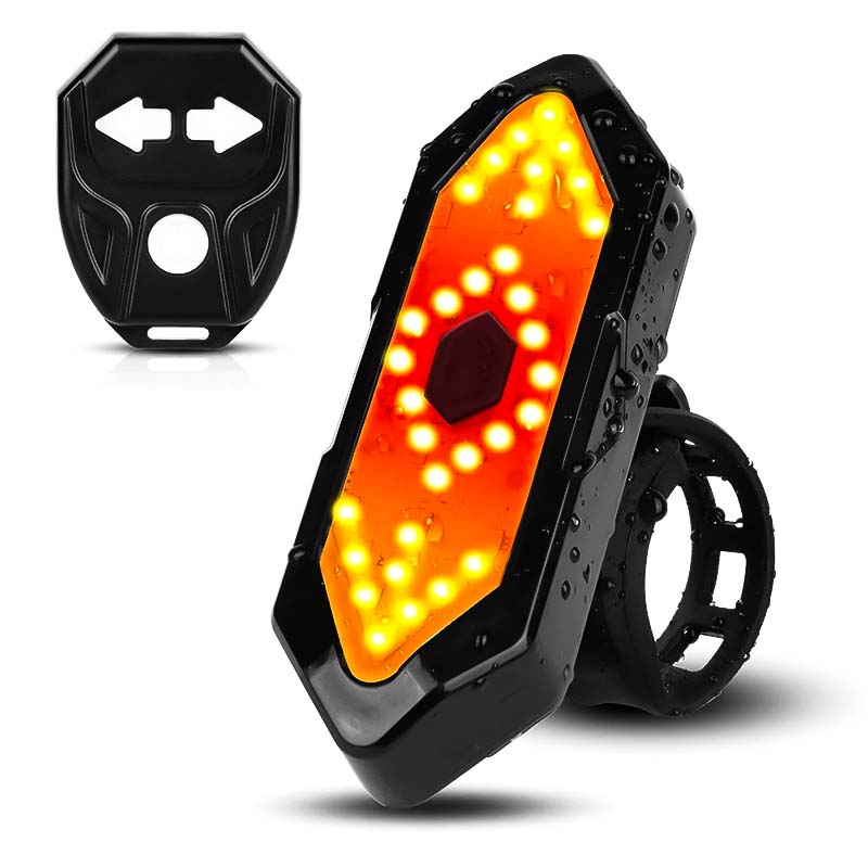 Wireless rear light with signals - TrendAura