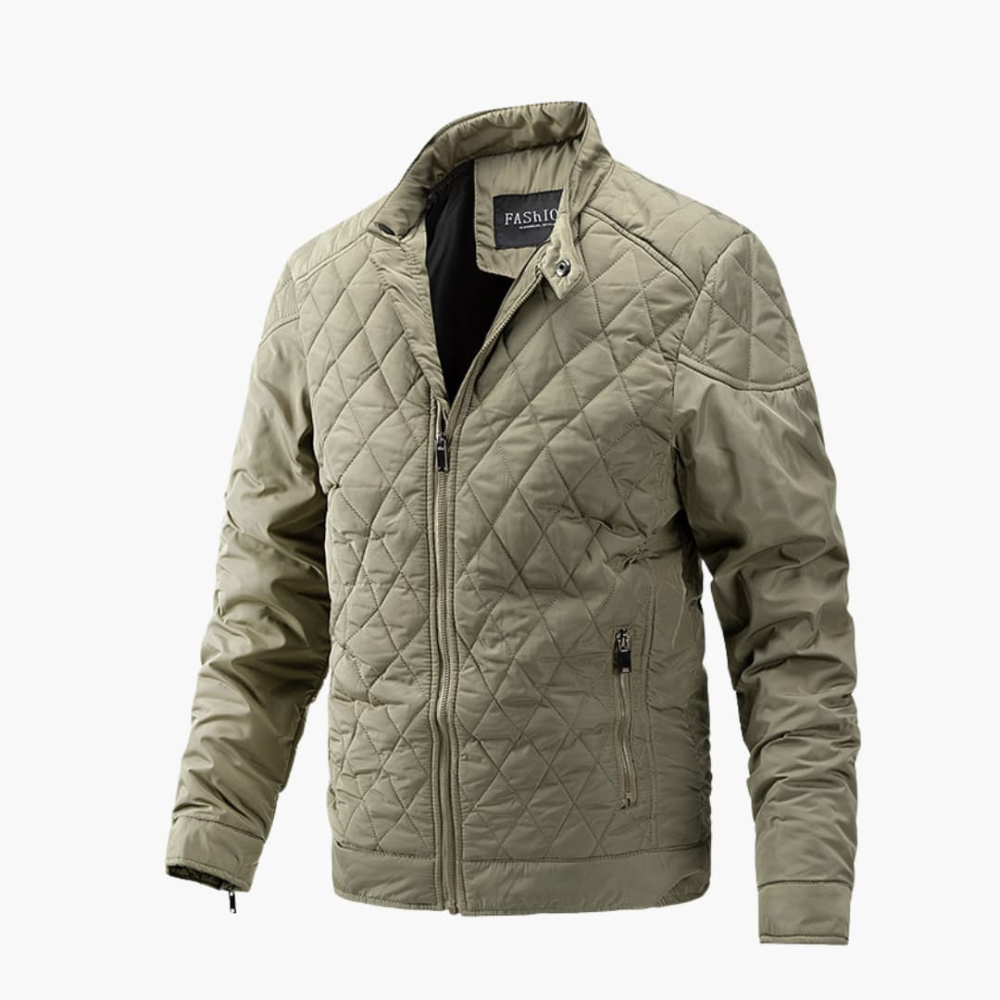 Versatile Men's Casual Quilted Jacket Lightweight Warmth Without Bulk For Everyday Office Wear