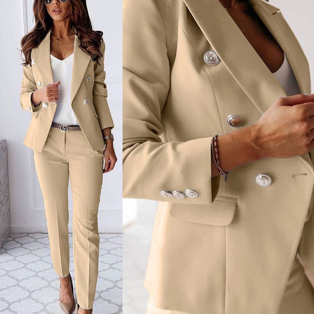 Lily - Double-Breasted Suit Set