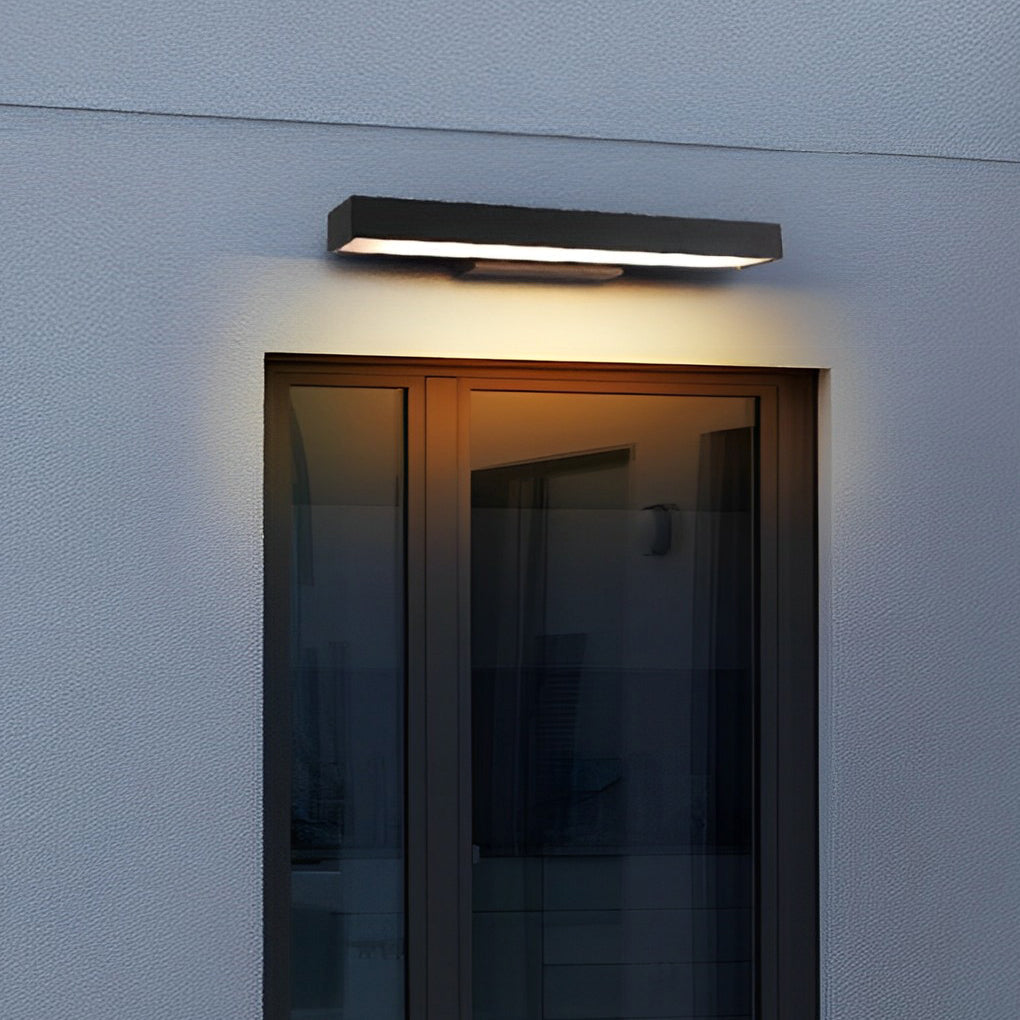Black stainless steel outdoor wall light