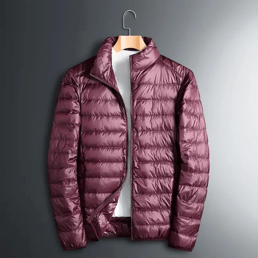 Mens Thermal Puffer Jacket Waterproof Insulated Warmth All Weather Performance Coat