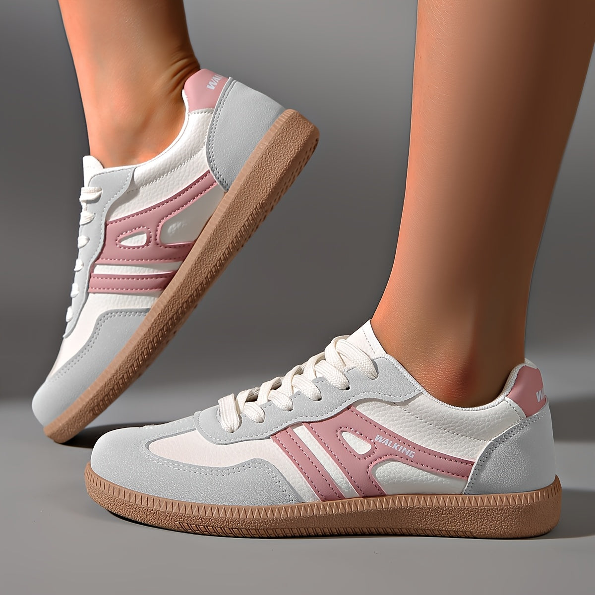 Megan Womens Casual Lace Up Sneakers Lightweight All Day Comfort For Everyday Walking