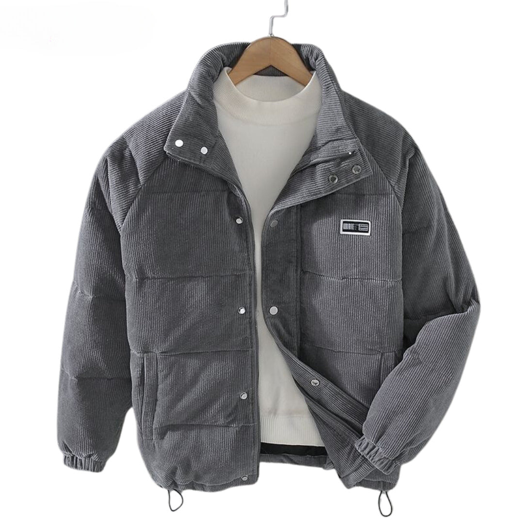 Men's Winter Quilted Jacket - Lightweight Warmth Without Bulk For Outdoor Enthusiasts