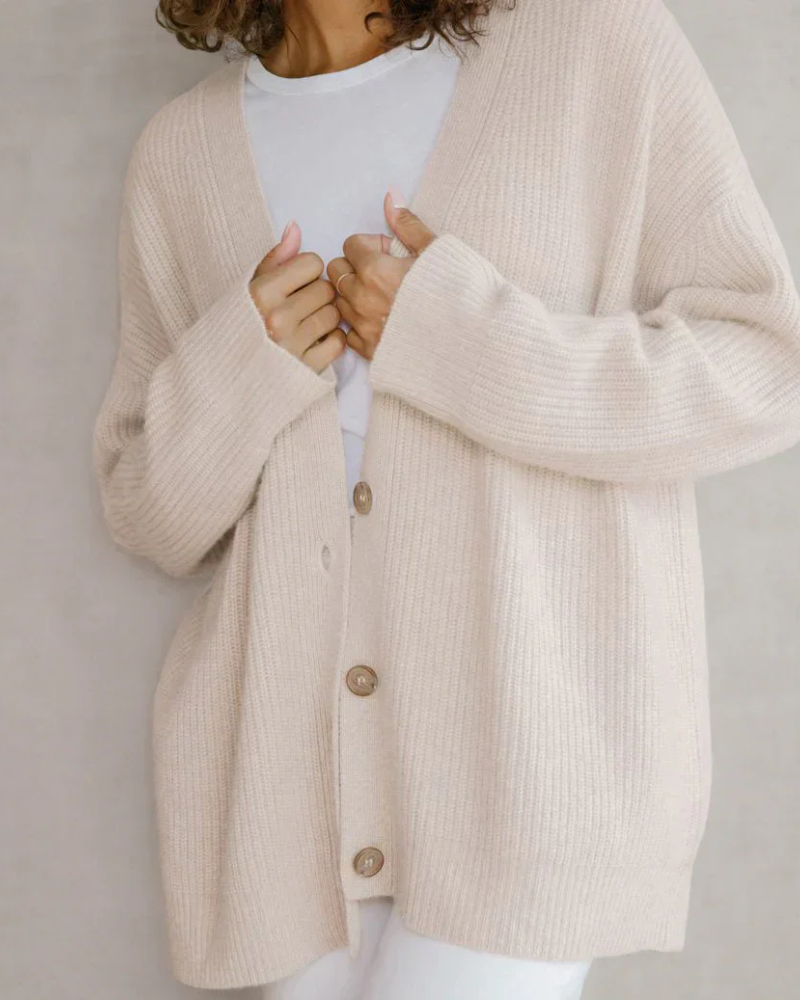 Women’s Long Knit Cardigan | Classic Style