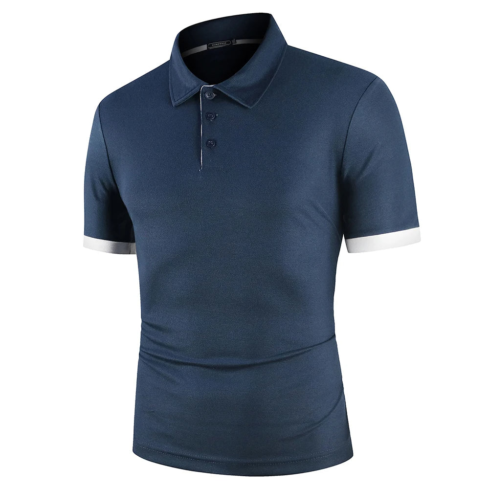 Mens Slim Fit Polo Shirt By Tight Sharp Look Effortless Style For Everyday Casual Wear