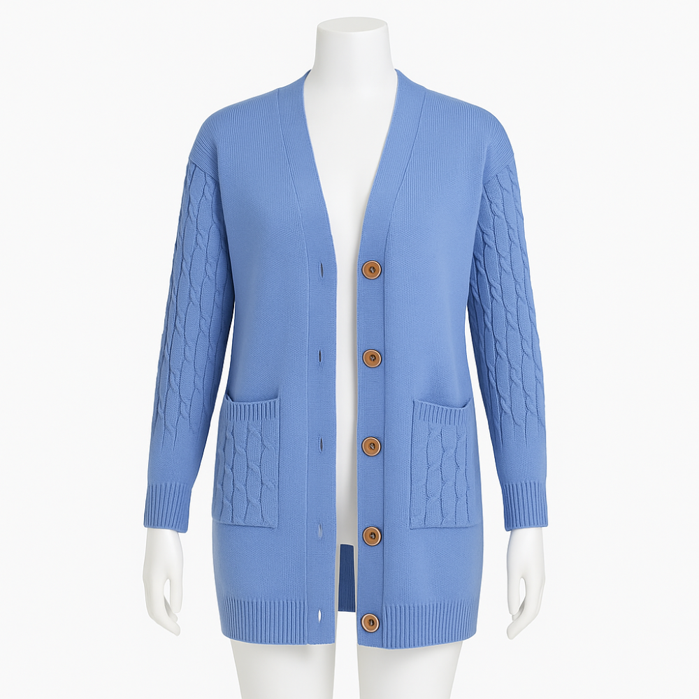 Women's Long Knit Cardigan | Fashionable