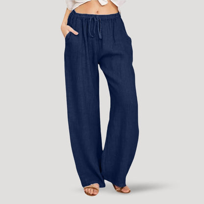Womens Wide Leg Trousers | Relaxed Fit