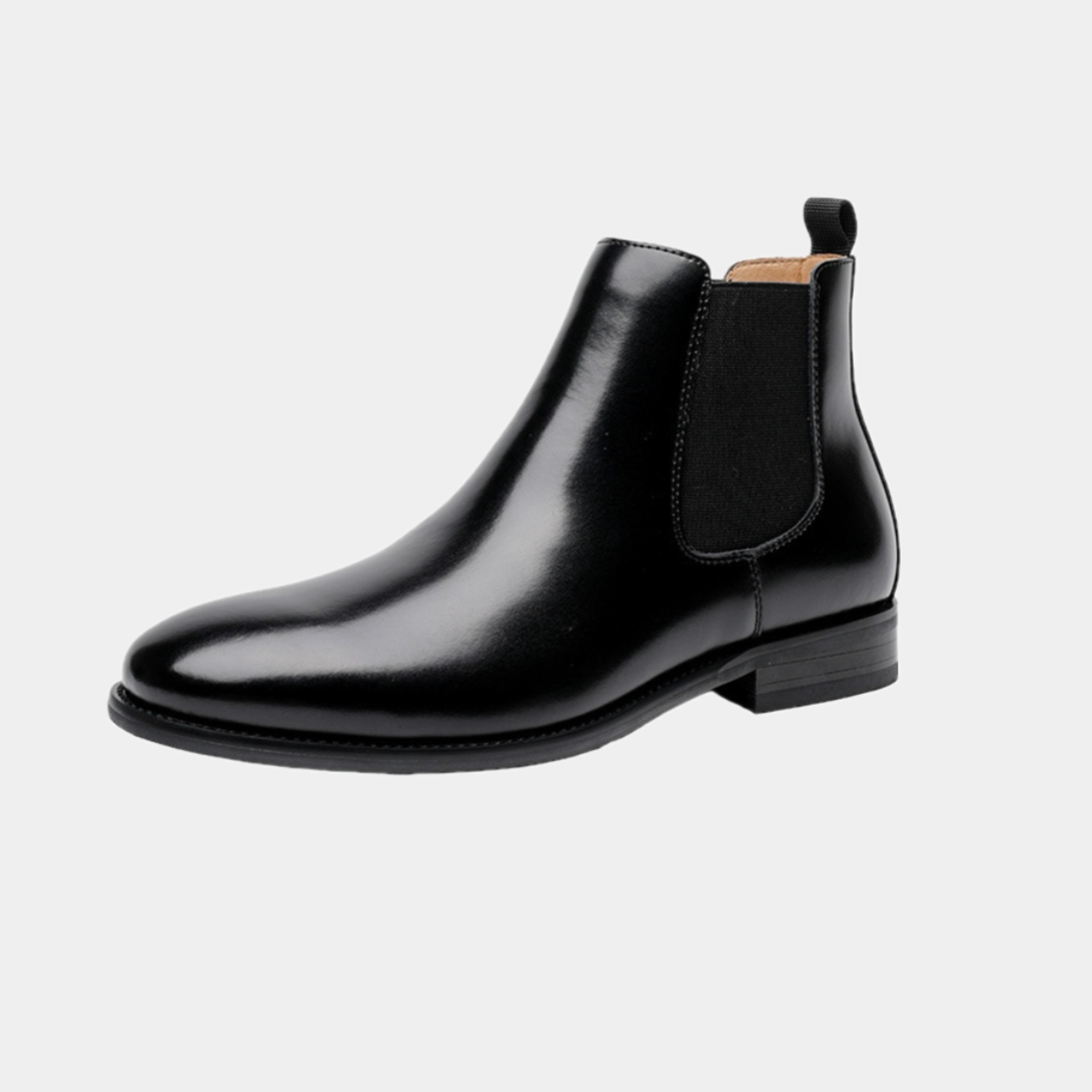 Men's Chelsea Boots Slip On With Elastic Panels For Easy Wear Polished Timeless Style For Men