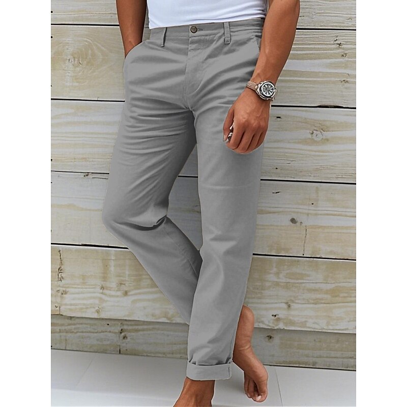 Versatile Mens Slim Fit Chinos Tailored Comfort For Everyday Smart Casual Wear Essential Wardrobe Staple