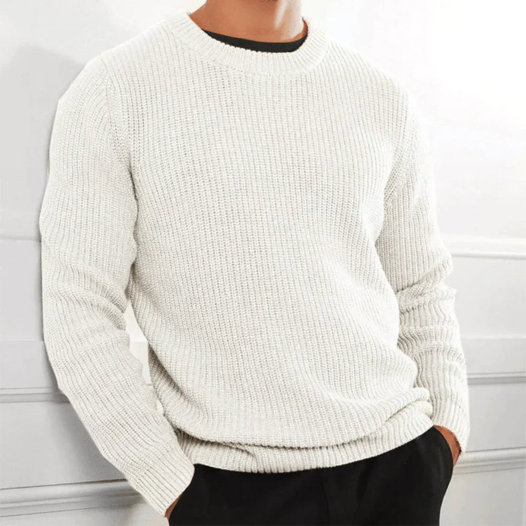 Men's Winter Sweater Classic Knit Crew Neck Premium Warmth For Everyday Comfort Wear
