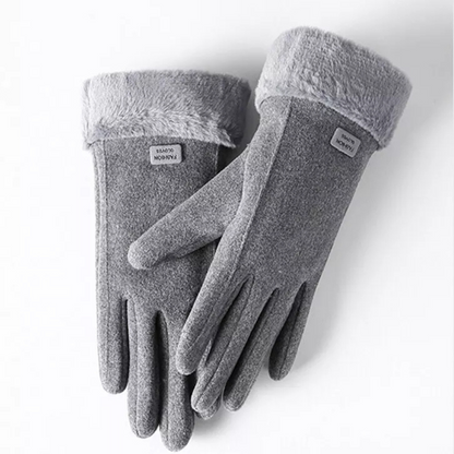 Emma Windproof Touchscreen Gloves Warm Lined Cold Weather Outdoor Enthusiasts Cozy