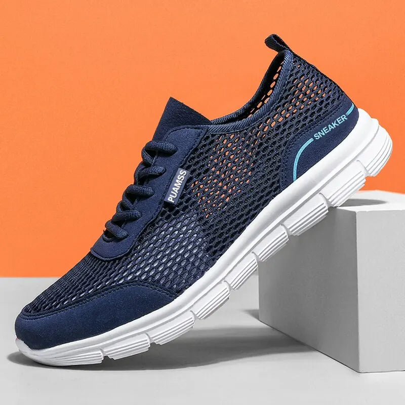 PUAMSS Men's Running Sneakers Lightweight Breathable Stability for Runners Built for Training and Everyday Comfort