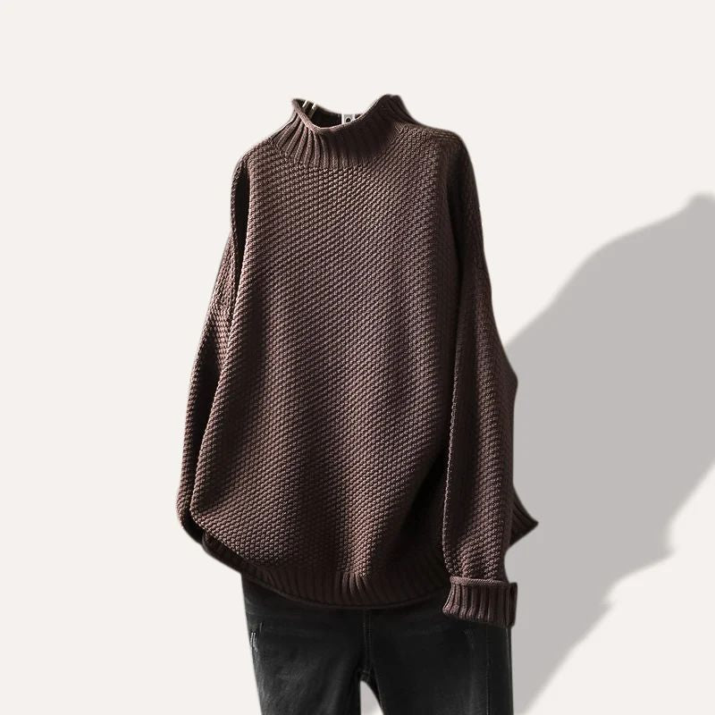 Cloévie Soft Knit Sweater for Women, Ultra Cozy Comfort, High Quality Knit, Seamless Work to Weekend Style