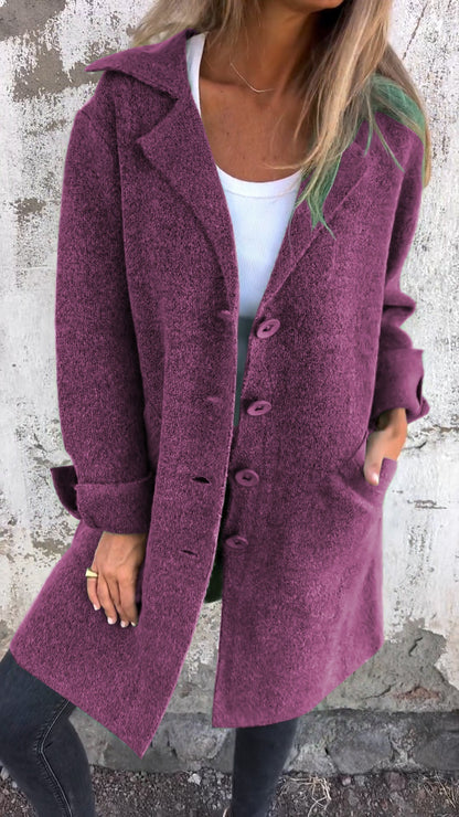 Fiona | Stylish long coat for women