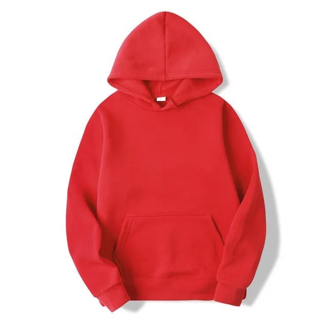 Eloura-Moda | Solid Color Hoodie Made of Cotton for Women
