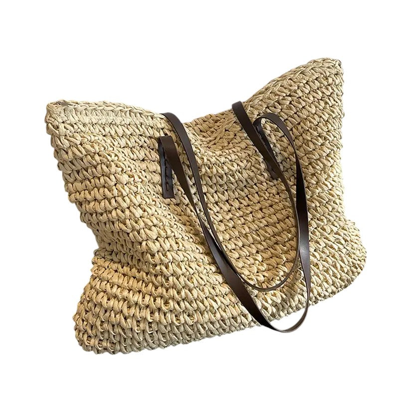 Women's Beach Bag with Ample Storage and Durable Design