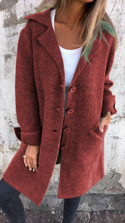 Fiona | Stylish long coat for women