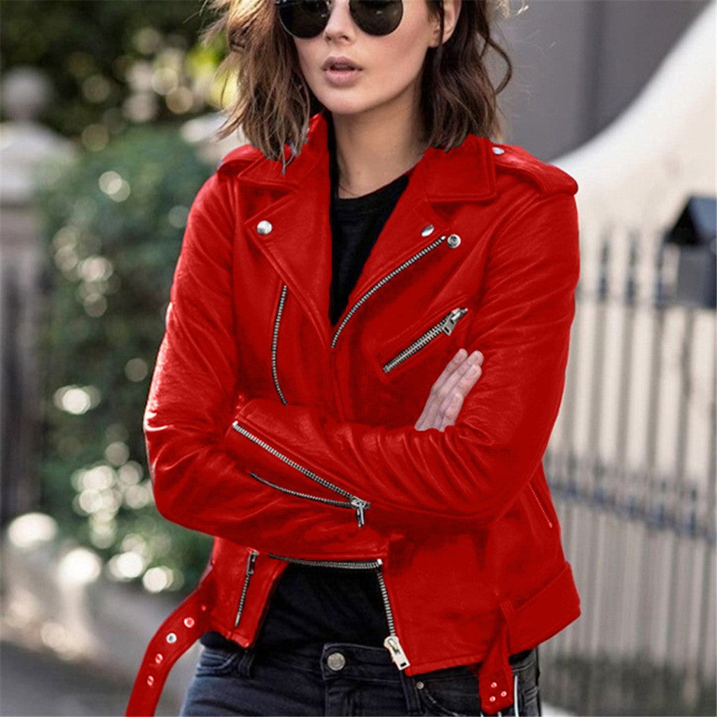 Ariella | Women's Biker Jacket — Bold & Timeless Style
