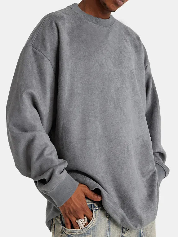 Kelvin Classic Soft Suede Sweater For Men Luxurious Comfort Premium Quality Craftsmanship
