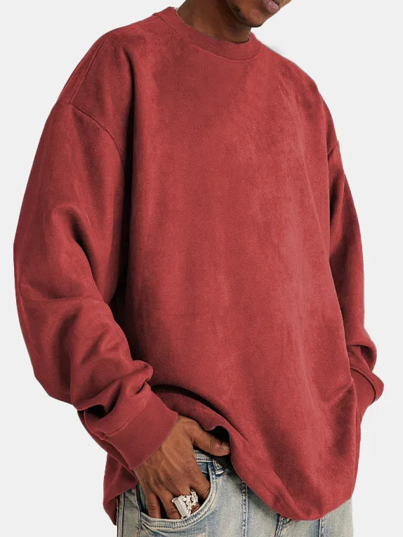 Janna Mens Oversized Sweatshirt Trendy Comfort And Premium Quality Everyday Wear