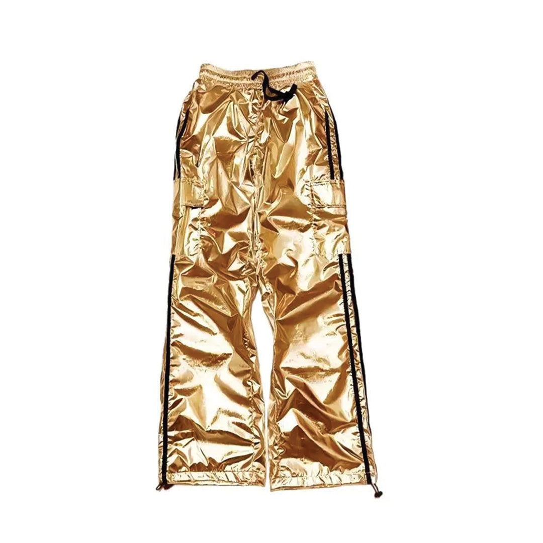 Metallic Whisper Pants