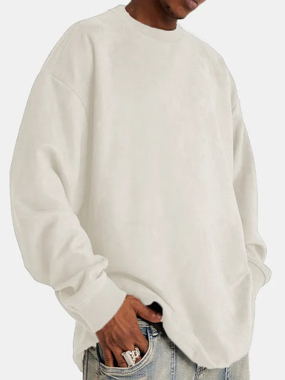 Janna Mens Oversized Sweatshirt Trendy Comfort And Premium Quality Everyday Wear