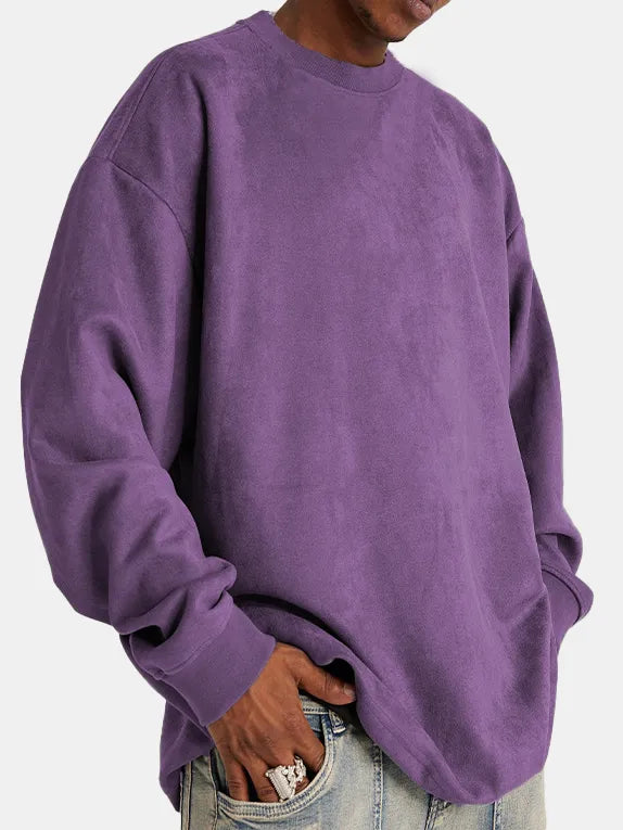 Janna Mens Oversized Sweatshirt Trendy Comfort And Premium Quality Everyday Wear