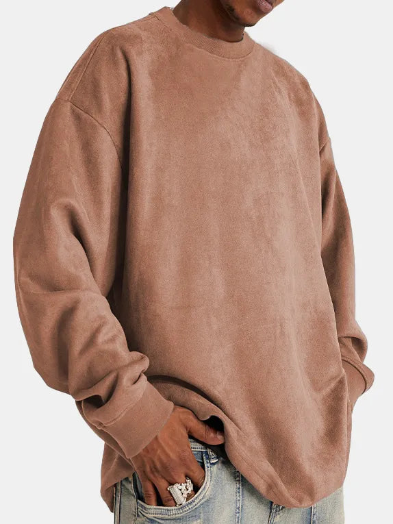 Janna Mens Oversized Sweatshirt Trendy Comfort And Premium Quality Everyday Wear