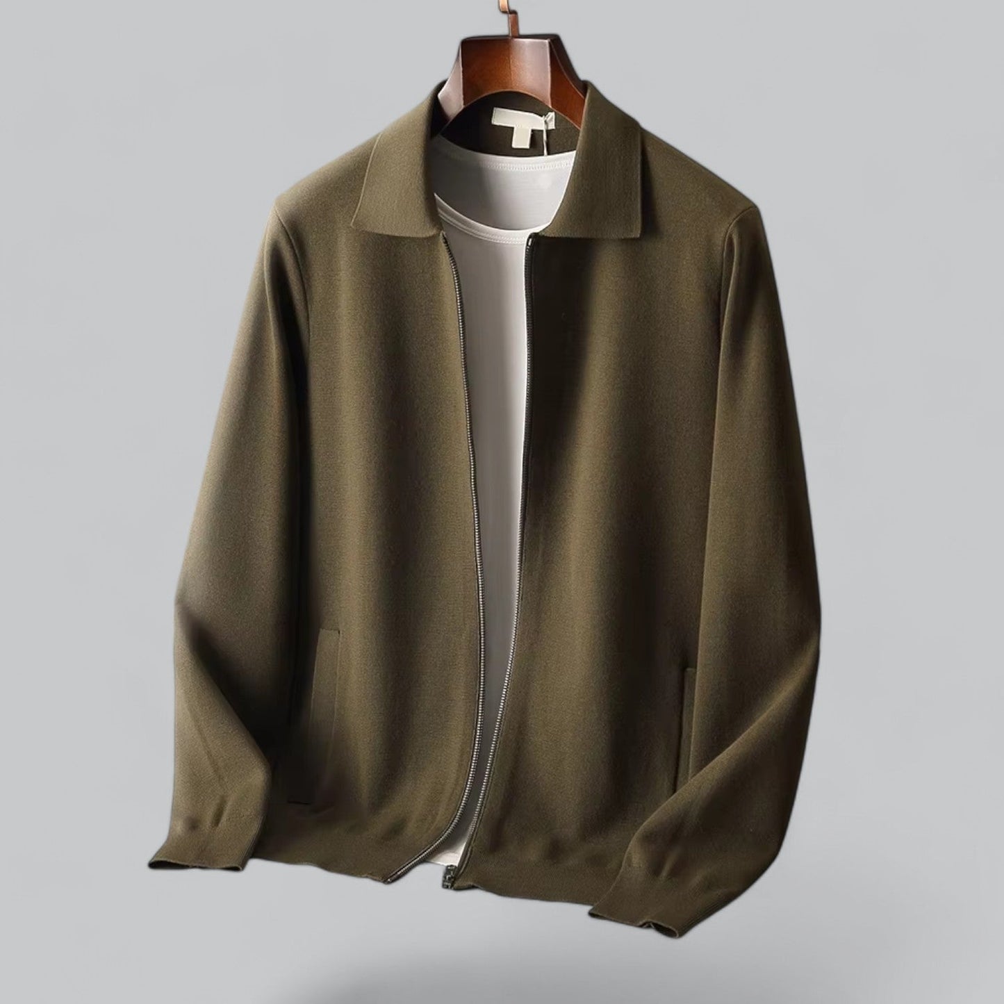 Mens Zipper Jacket Premium Comfort And Luxury For Modern Men With Timeless Style