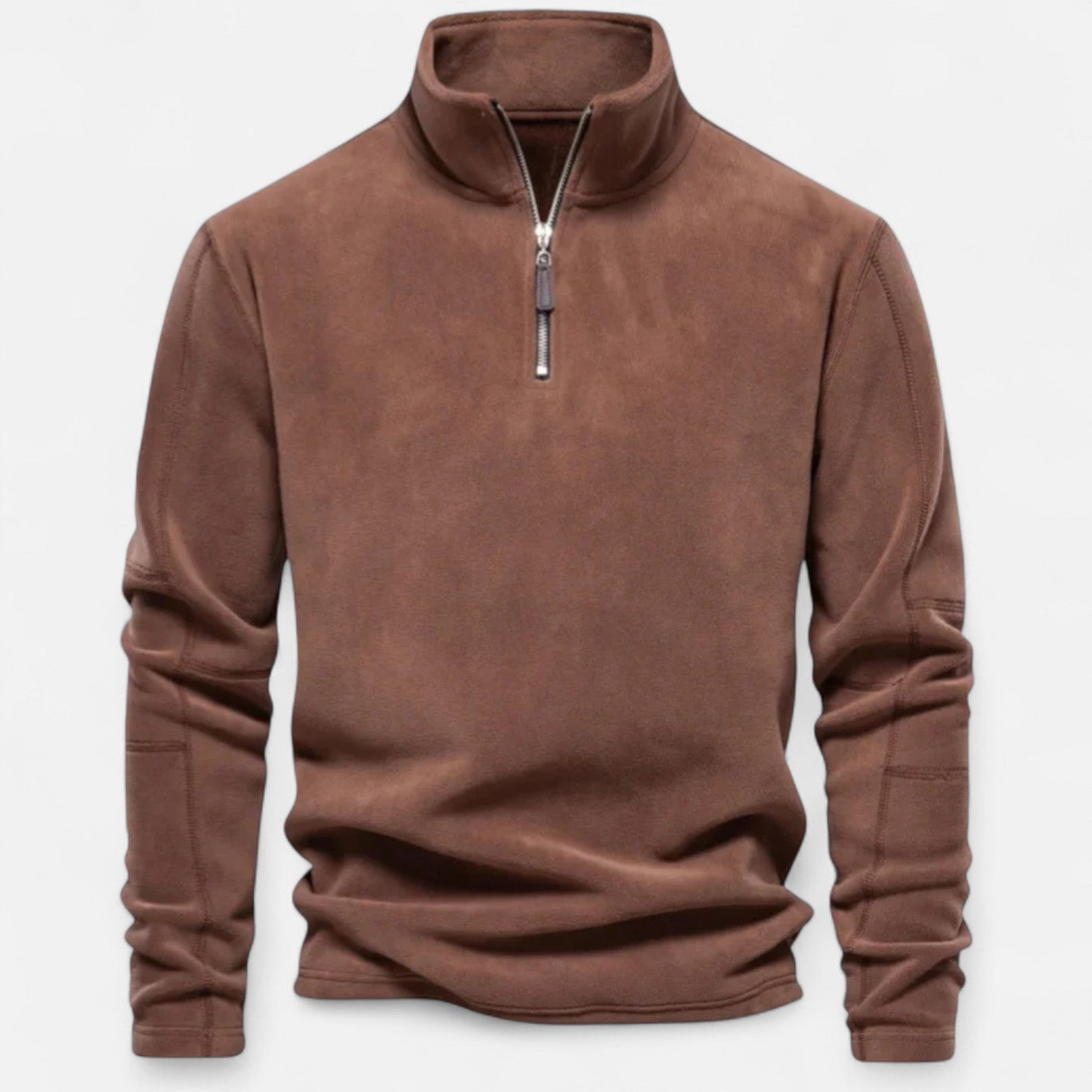 Ancient World | Men's Fleece Zip-Up Sweater Autumn-Winter