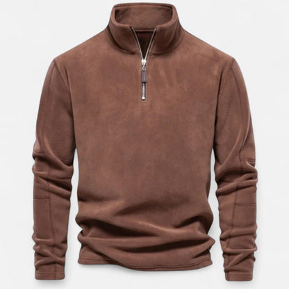 Ancient World | Men's Fleece Zip-Up Sweater Autumn-Winter