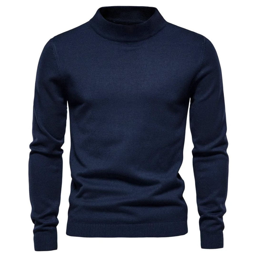 Warm winter turtleneck pullovers for men | Long sleeves