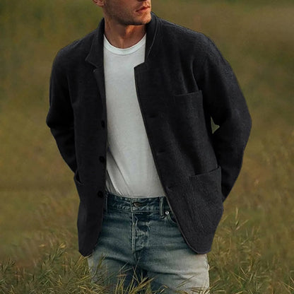 Max Casual Blazer For Men With Relaxed Fit And Practical Button Closure Pockets Everyday Office To Events
