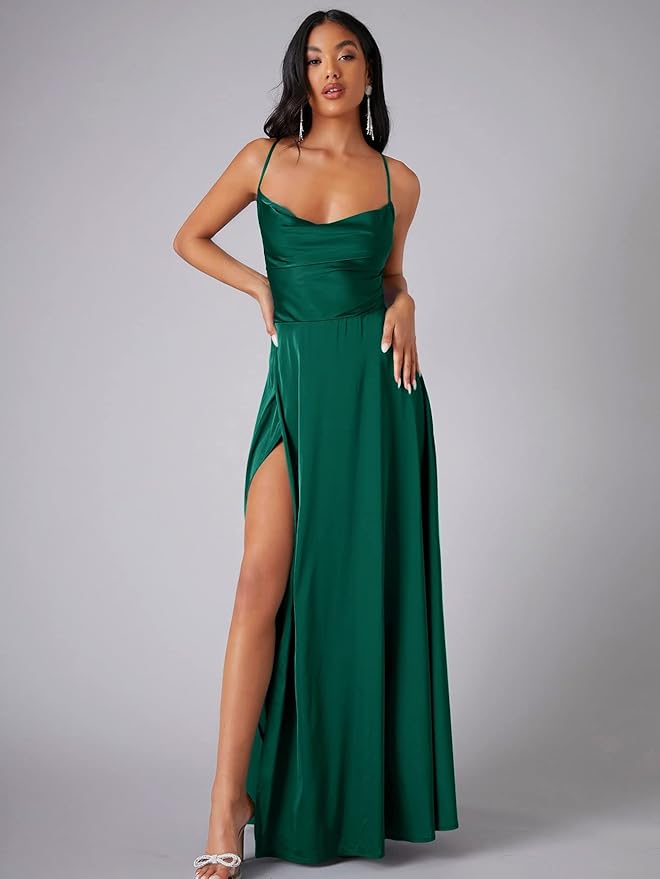 Jasmijn Satin Dress For Women Luxurious Shine Seductive Design Timeless Elegance