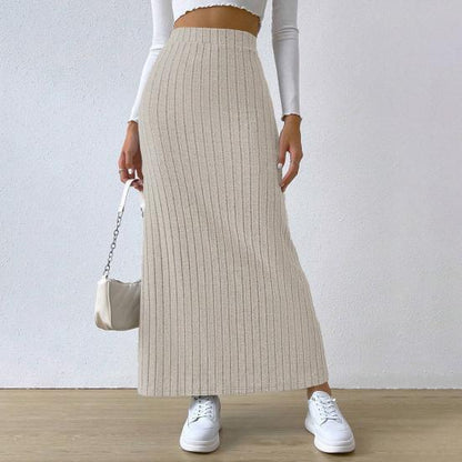Kaya Knitted Skirt for Women Trendy Cozy Comfort Versatile All Rounder for Office City Cafe Wear