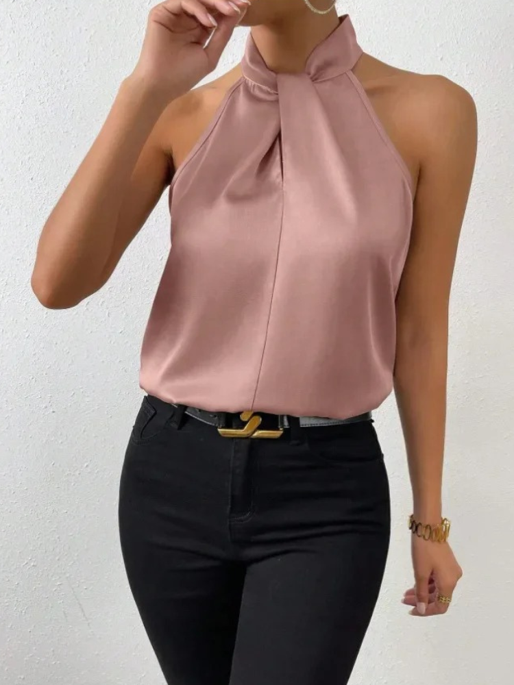 Top camisole in satin
