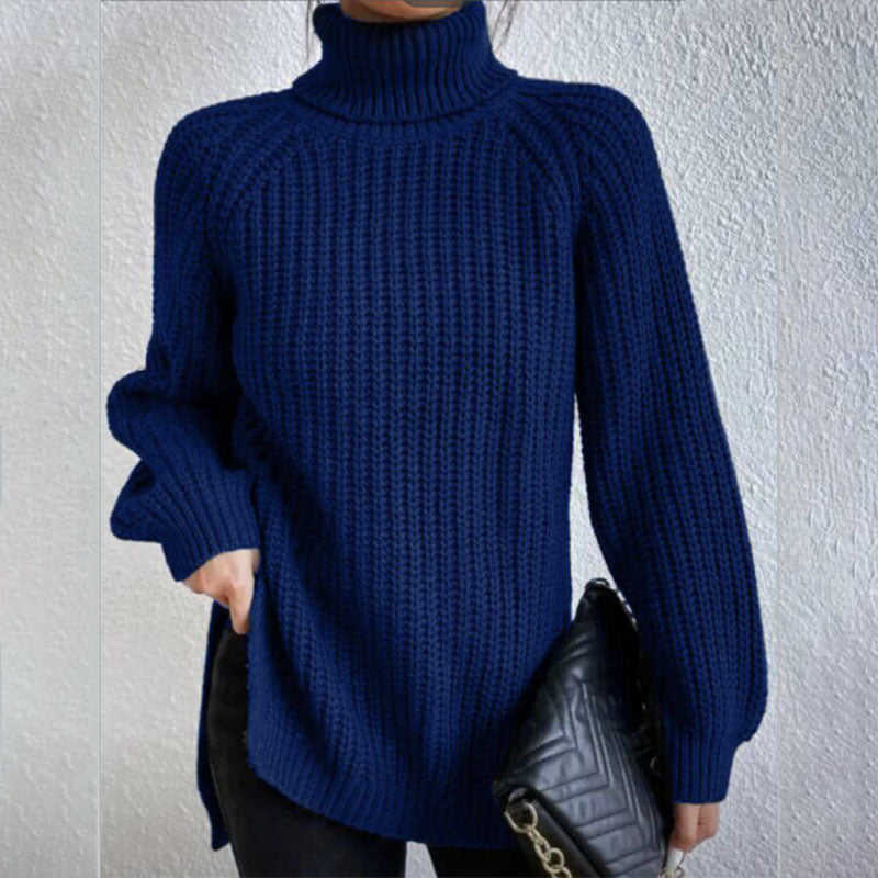 Wool Turtleneck Sweater For Cold Weather Warmth And Comfort A Thick Soft Knit That Breathes Easy