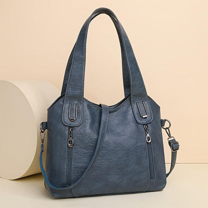 TrendAura Wendy Handbag - All Season Vegan Leather With Structured Design And Dual Handles